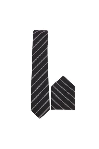 Tudors Patterned Classic Men's Tie with Pocket Handkerchief