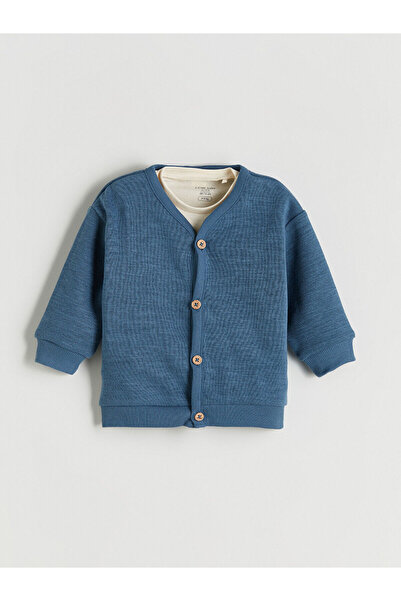 LC Waikiki Peak Yeni Sezon Bisiklet Yaka Baskılı Erkek Bebek 3'lü Takım