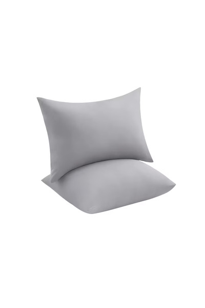 Lifewit Set of 2 Lifewit pillowcases, 50 x 80 cm, microfiber, gray