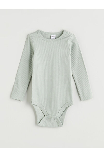 LC Waikiki Yeşil Basic Erkek Bebek Çıtçıtlı Body 3'lü