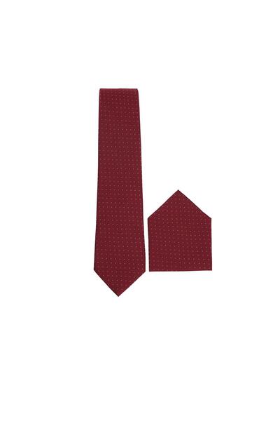 Tudors Patterned Classic Men's Tie with Pocket Handkerchief