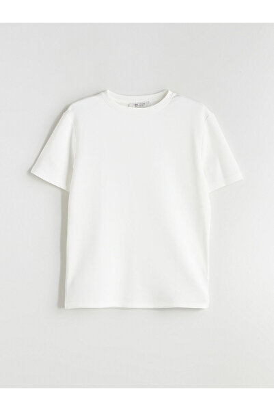 LC Waikiki Ανδρικό μπλουζάκι με κοντό μανίκι LCW Vision Crew Neck Basic