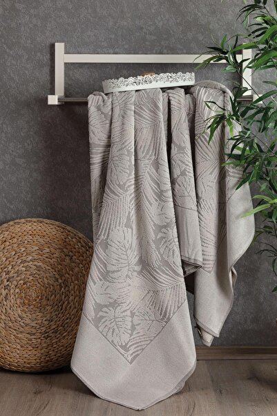 Pupilla Collection Filipin 1 Parça % 100 Pamuk Kadife Havlu Pike Bej