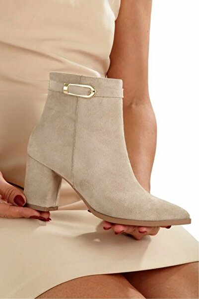 SH SİLVER MODA kadin sivei burun bot yeni sesoz yandan tokali