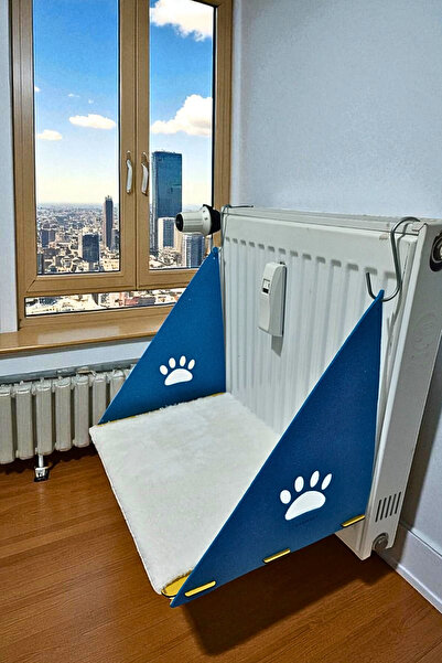KAŞIKBEY Kedi Kalorifer Petek Radyatör Yatağı Kedi Peluş Kalorifer Yatağı Her...