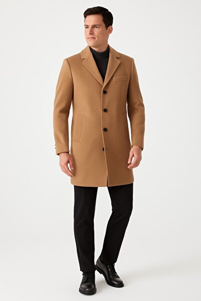 centilmen معطف باليمونتي بياقة واحدة 4285-25