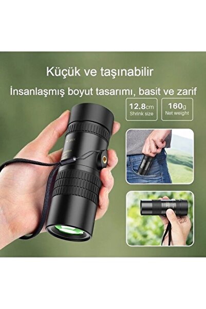 FORTİCO Zoom Monoküler Dürbün Teleskop 10-300X40MM Tripod Cep Telefon Tutucu ...