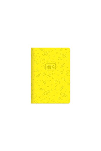 KESKİN COLOR دفتر ملاحظات من الجلد الحراري المخطط وغطاء صلب من نيون كاندي مقا...