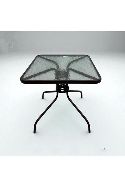DEC5 Glass and metal dressing table, distinctive design