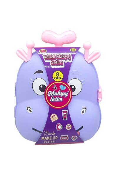 Uğurböceği 2615 طقم مكياج مع حقيبة سفر 8 قطع