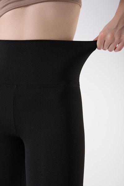 İmaj 425 Black Color Recovery and Extra Stretch Effect Normal Waist Leggings