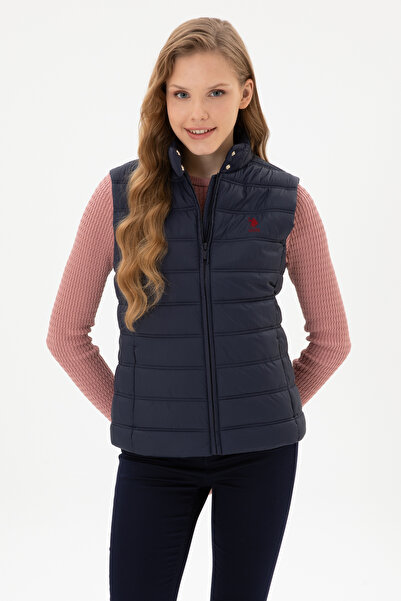 U.S. Polo Assn. Kadın Lacivert Yelek 50311989-VR033