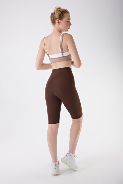 İmaj 705 Brown Color Normal Waist Leggings with Recovery and Extra Stretch Effect