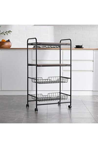 Generic Mason 4-Tier Kitchen Trolley