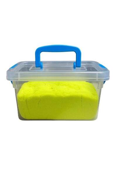 Store7 Box of Colored Magic Sand for Kids – 1 KG with Molds and Tools for Eas...