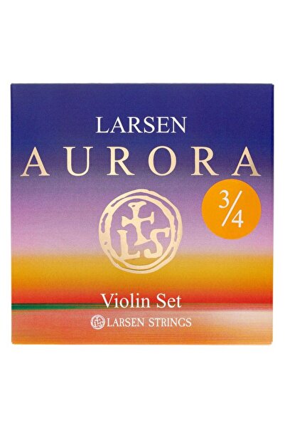 Larsen مجموعة أوتار الكمان أورورا 3/4