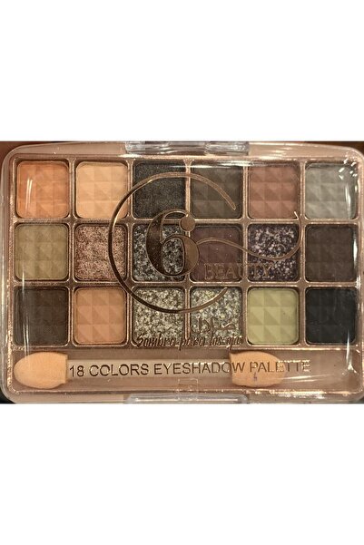 6 Beauty 18 Color Eyeshadow Palette