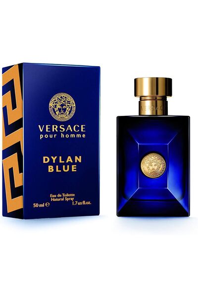 Versace Dylan Blue Eau de Toilette for Men by Versace, 50 ml