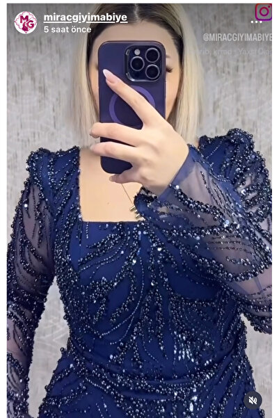 miraç giyim Altın abiye