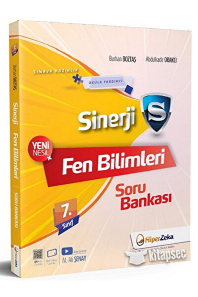Hiper Zeka Yayınları 7. Sınıf Fen Bilimleri Sinerji Soru Bankası