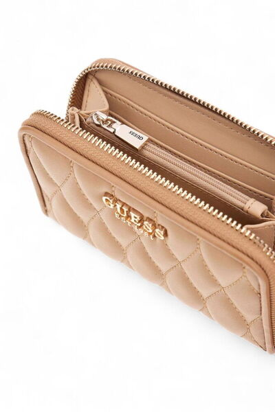 Guess Valla Slg Dark Beige Women's Wallet Swqg8122140