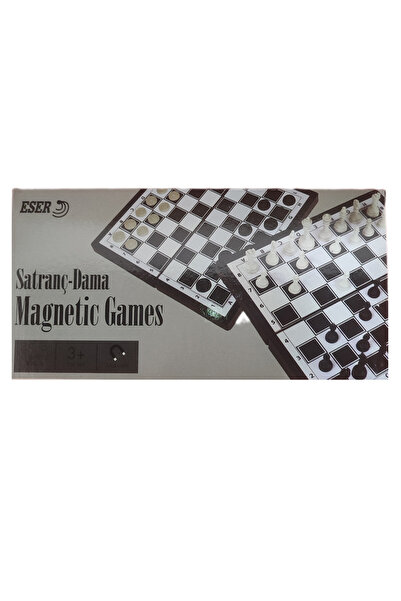 abnturk Yüksek Kalite Manyetik 3'lü Eğitici Zeka, Strateji Oyun Seti 3 Oyun B...