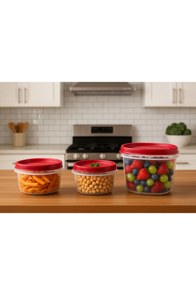 RUBBERMAID Easy Find Lids ™   6 Piece Storage Container Set