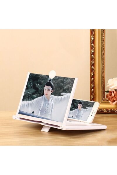 Cyber Mobile Phone Screen Magnifier Amplifier HD 3D Folding portable gift 8.5"