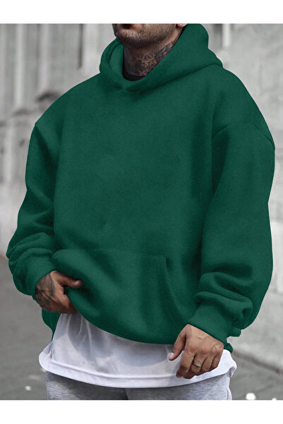 uyguntarz Unisex Pew Pew Caricature Printed Design Oversize Sweatshirt