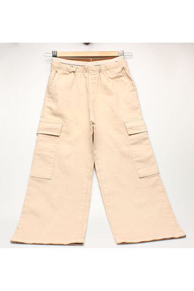 İDİL Gabardine beige trousers