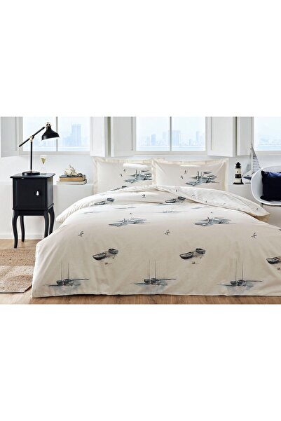 Özdilek Rowboat Sheet Elasticated Single Duvet Cover Set