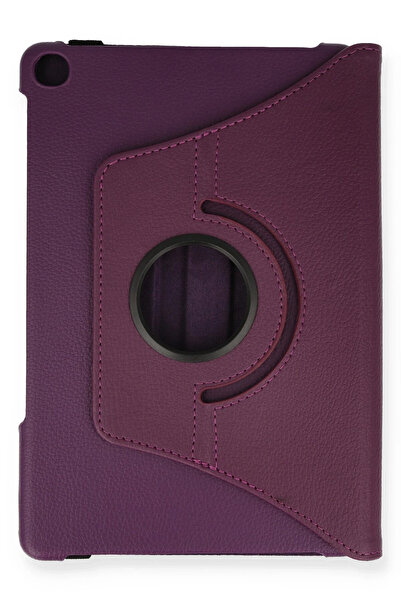 NewFace Zeroshop Huawei Matepad T10S 10.1 Case 360 Tablet Leather Case - Plum