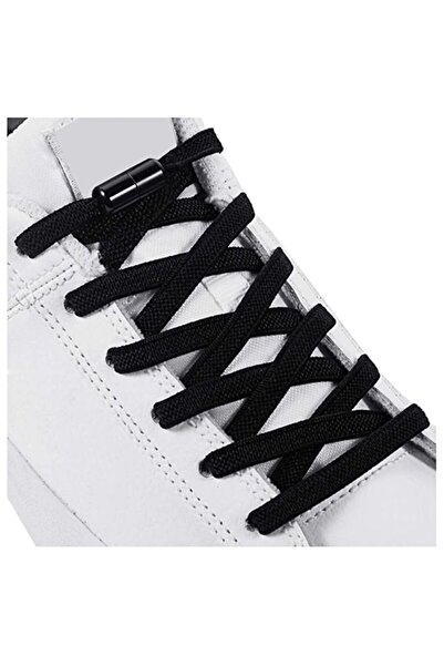 Mirfa Elastic No Tie Shoe Laces For Adults, Kids, Elderly, System With Elastic Shoe Laces(1 Pair), Flat