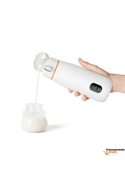 Transylvania eDeal Încălzitor portabil de lichid, 35W, capacitate 350ml, temperatură reglabilă 37-55°C, ideal pentru călătorii