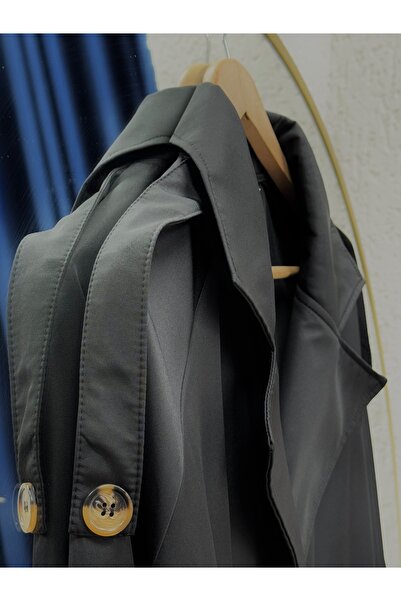 BENAHOLL Doreva Reglan με μανίκια Bondit Trenç-MF1788 Μαύρο