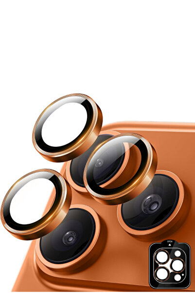 Evax (Safir) iPhone 17 Pro Max / 17 Pro Uyumlu Kolay Kutulum Aparatlı Kamera ...