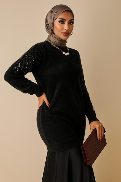 DAMGA Collection Women's Clothing Knitwear Beaded Sweater