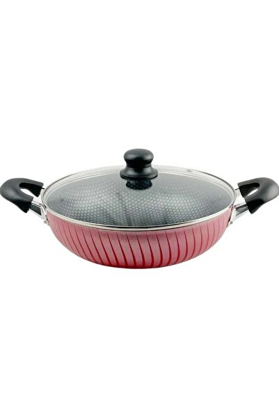 Ninety Nine مقلاة عميقة غير لاصقة مع غطاء 30 سم