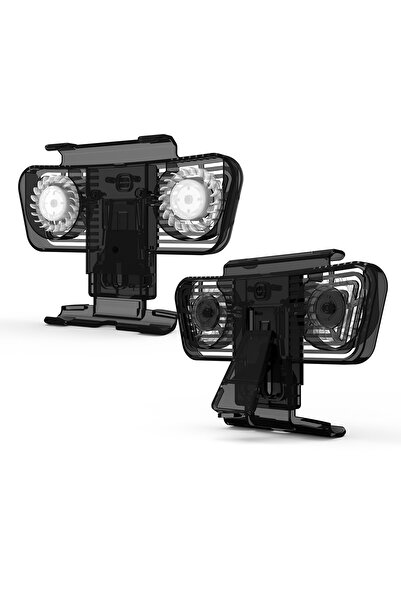 No branded Dual Fan Cooling Device SD06, Steam Deck Compatible, Switch, OLED Switch, Blue LED