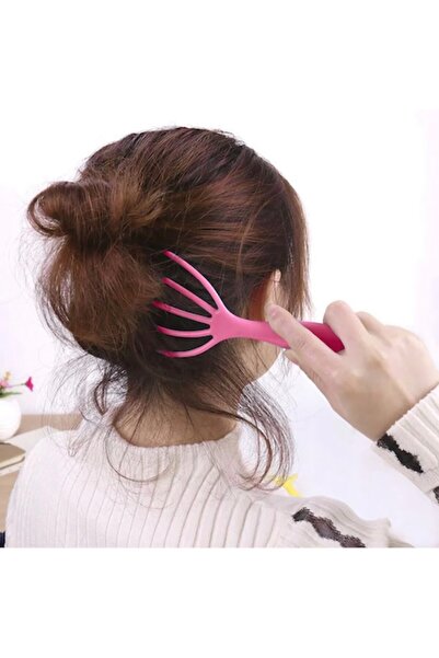 miraza Aparat pentru Masajul Capului, Efect de Relaxare, 5 Brate cu Bile Meta...