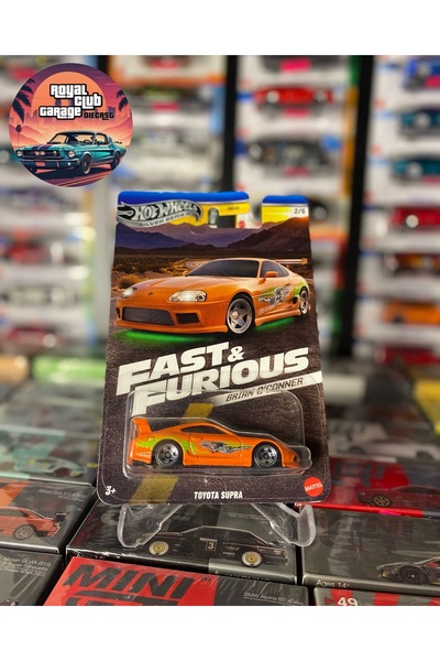 HOT WHEELS TOYOTA SUPRA - BRIAN O'CONNER - FAST AND FURIOUS - TURUNCU (1/64) ...