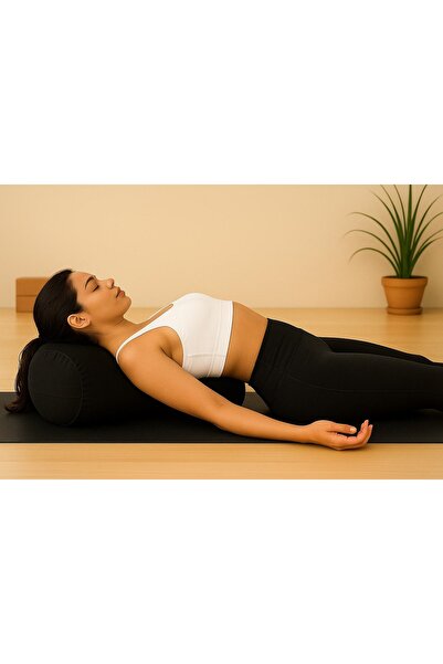 NareSpor Подушка-валик - Циліндрична подушка для йоги - Подушка-сосис