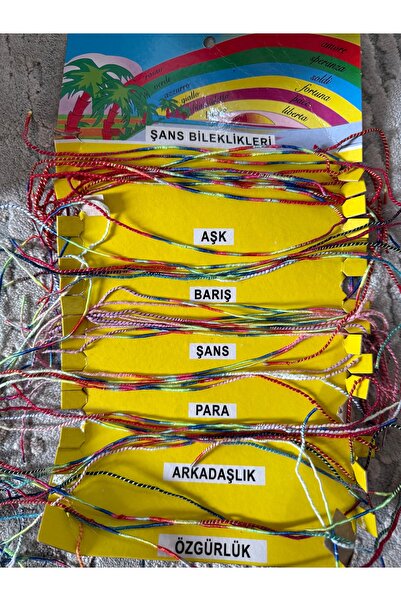 SÜSLÜTASARIM Şans bilekliği(5 adet)