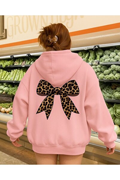 BENROMA Hanorac unisex cu glugă, cu 3 fire, din bumbac pieptănat, cu imprimeu