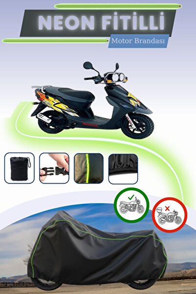 Cemku Cool غطاء محرك متوافق مع نيون فيتيل هوندا SXR 50 باللون الأسود