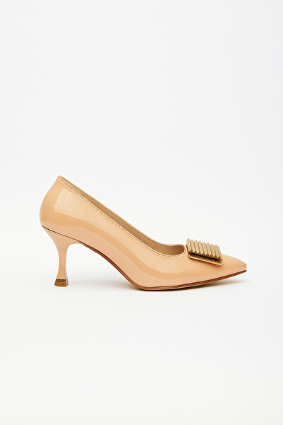 Sporline Stylish Women's Shoes with Patent Leather Buckle