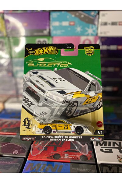 HOT WHEELS LB-ER34 SUPER SILHOUETTES NISSAN SKYLINE - SILHOUETTES - PREMIUM -...