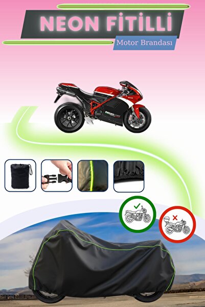 Cemku Cool غطاء محرك أسود متوافق مع نيون فيتيلي دوكاتي 848 إيفو كورس إس إي