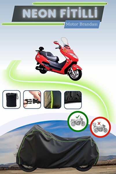 Cemku Cool غطاء محرك متوافق مع نيون فيتيلي دورادو ساندور 250 من بلاك كيلت