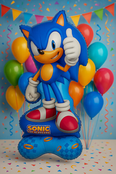 ENG PARTİ DÜNYASI Sonic Kirpi Folyo Balon 150 cm